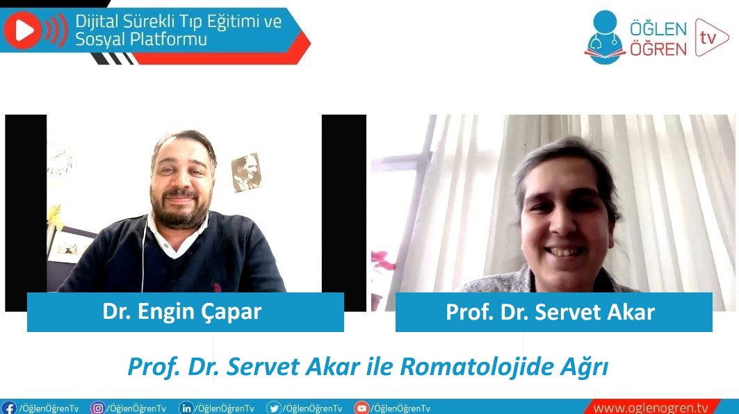 Prof. Dr. Servet Akar ile Romatolojide Ağrı